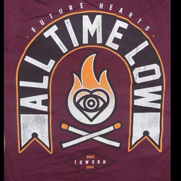 All Time Low Tour Band Shirt - Picture 3 of 5